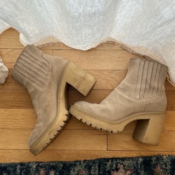 Dolce Vita Castor H20 Booties in Sand Color - Picture 2 of 5